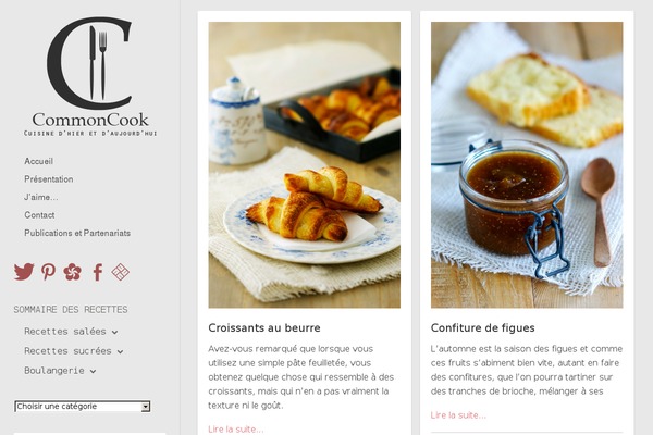 commoncook.fr site used Banzai