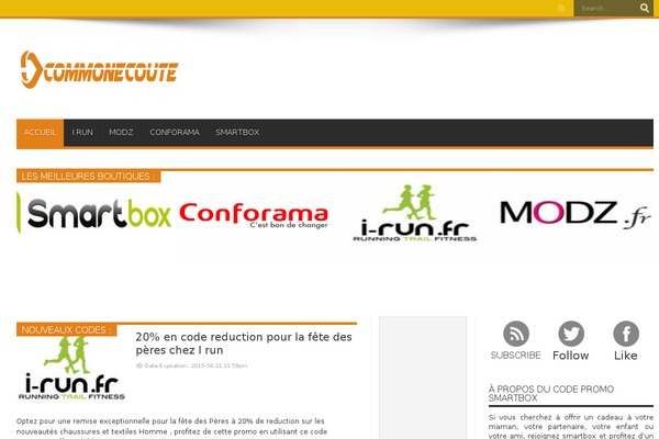 Jarida theme site design template sample
