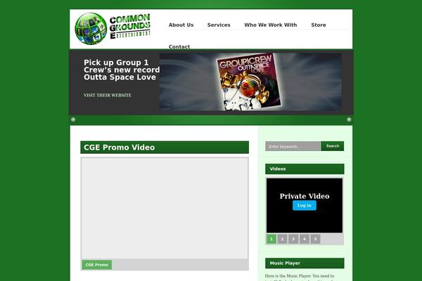 Busy Bee theme site design template sample
