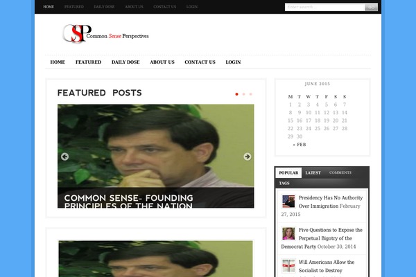 Daily Edition theme site design template sample