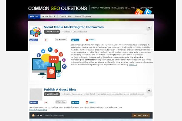 commonseoquestions.com site used Bazinga