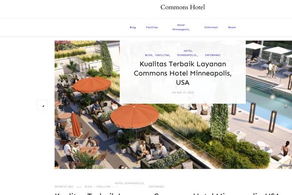 Vilva theme site design template sample