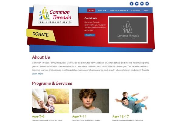 commonthreadsmadison.org site used Threads