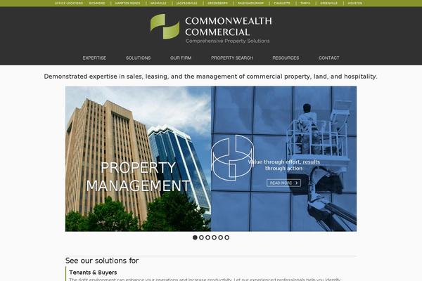 FoundationPress theme site design template sample
