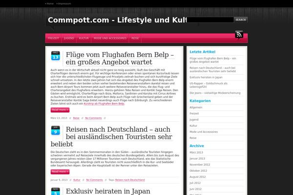 Rockwell theme site design template sample
