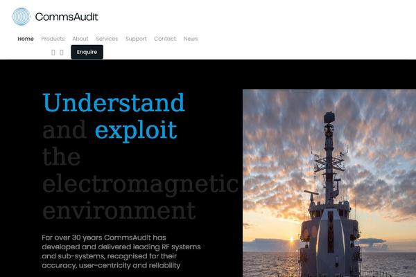 commsaudit.com site used Comms-audit