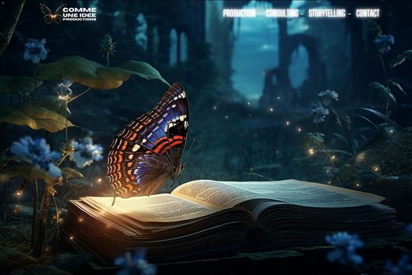 Crocal theme site design template sample