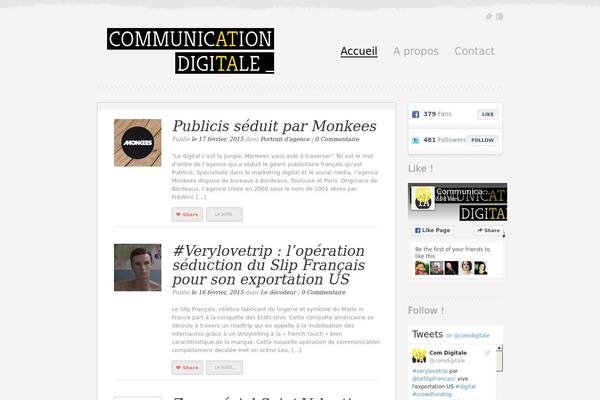 Good Minimal theme site design template sample