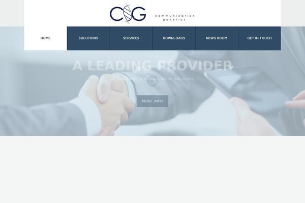Ample theme site design template sample