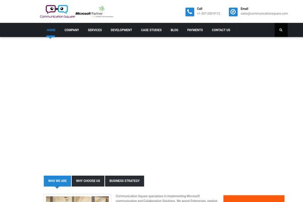 Bizspeak theme site design template sample