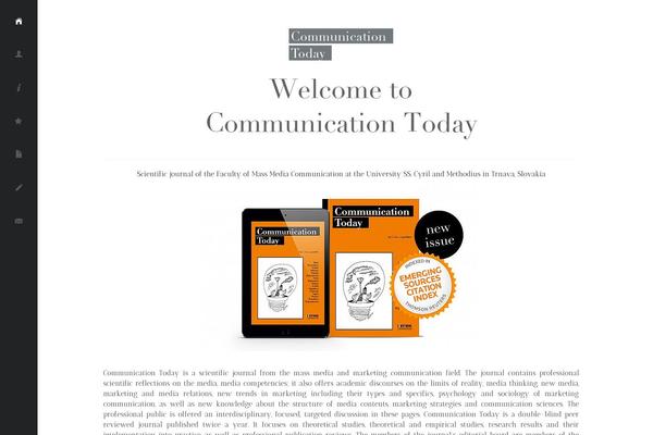 Portrait theme site design template sample