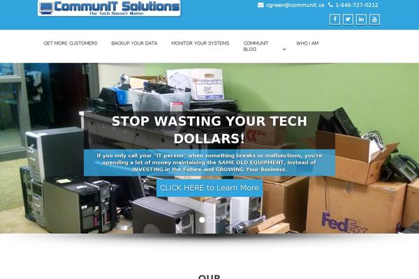 Site using Posts for Page plugin