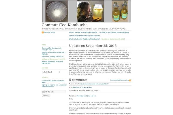 Tarski theme site design template sample