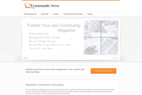 Swagger theme site design template sample