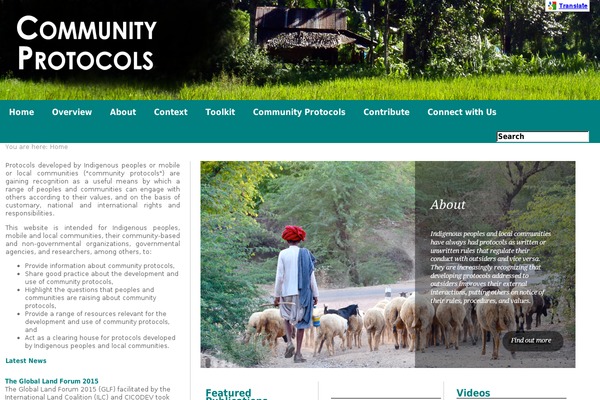 Site using Bannerspace Slideshow plugin