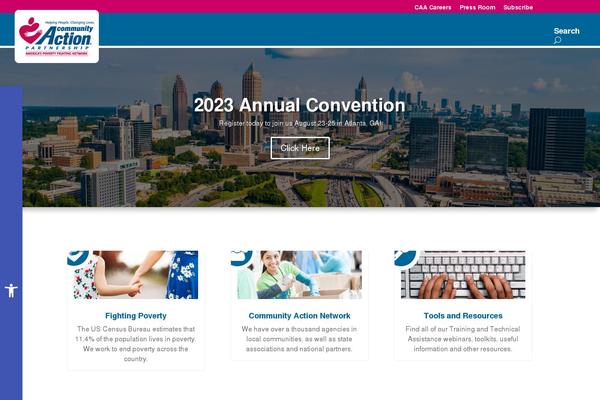 communityactionpartnership.com site used Ies-divi