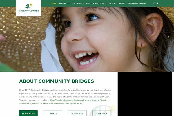 Cb theme site design template sample