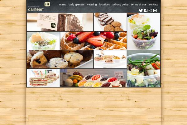 communitycanteen.com site used Canteen