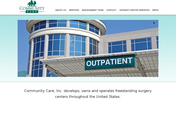 Care theme site design template sample