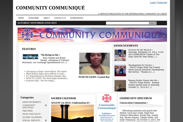 News Magazine Theme 640 theme site design template sample