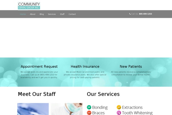 communitydentalgroup.com site used Gfdm