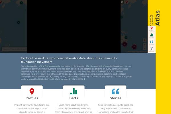 Atlas theme site design template sample