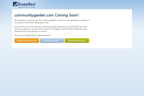 Dreamhost theme site design template sample