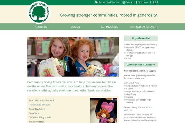 communitygivingtree.org site used Cambium