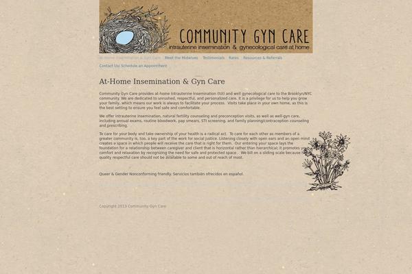 Tarski theme site design template sample