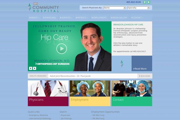 communityhospitalokc.com site used Zizu