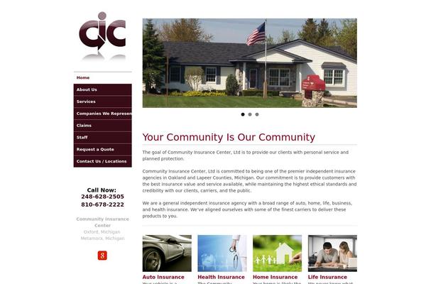 communityinsurancecenter.com site used Stack-b1