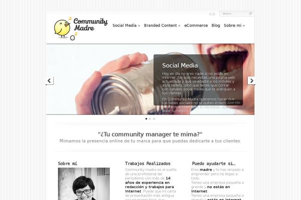 Chameleon theme site design template sample