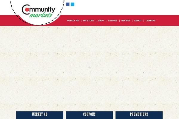 communitymarkets.com site used Fp-wp-f