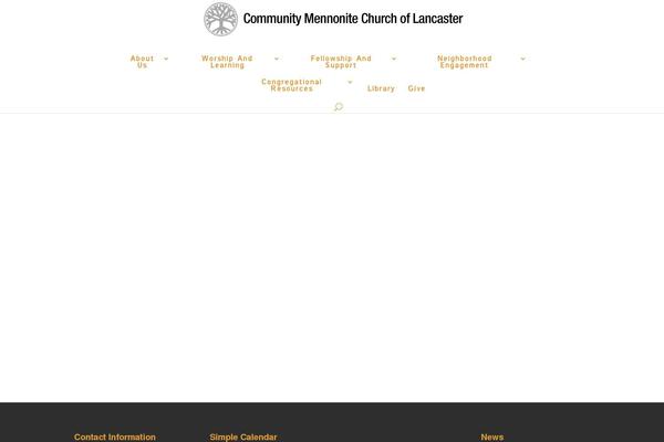 Site using Church Pack plugin