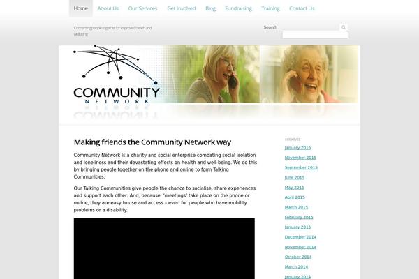 communitynetworkprojects.org site used Snowberry