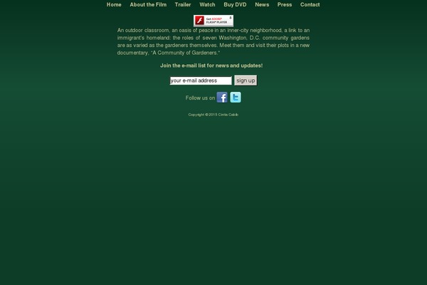 communityofgardeners.com site used Gardeners