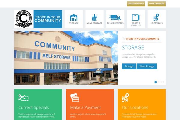 communityself-storage.com site used Theme44910