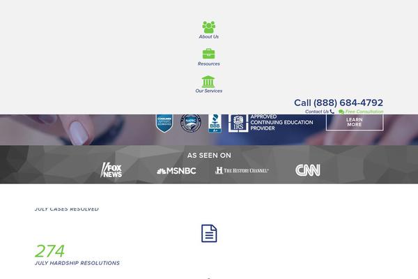Site using Max Mega Menu plugin