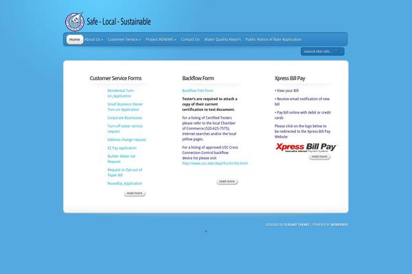TheProfessional theme site design template sample