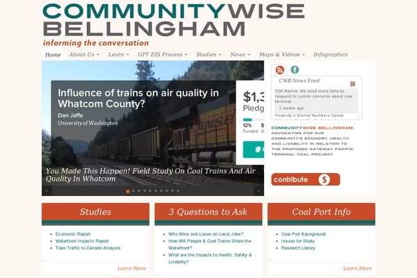 NonProfit theme site design template sample