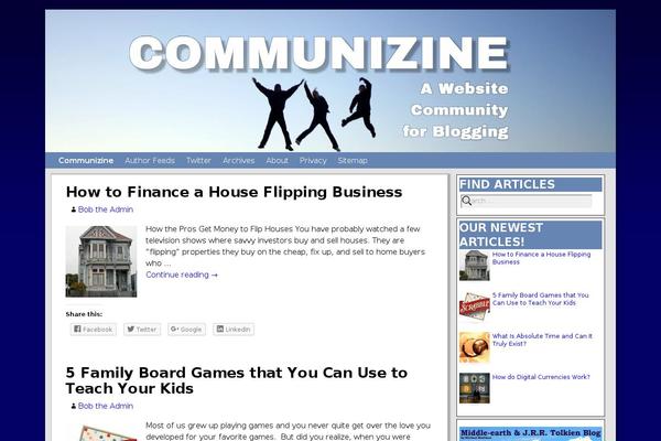 Site using NewsPage plugin