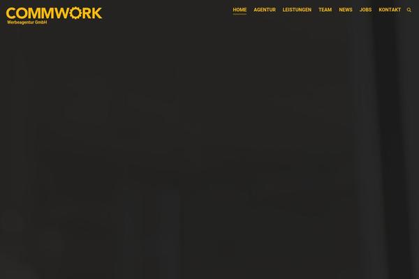 Cw theme site design template sample