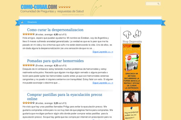 Rainbow theme site design template sample