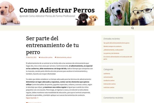 Twenty Thirteen theme site design template sample