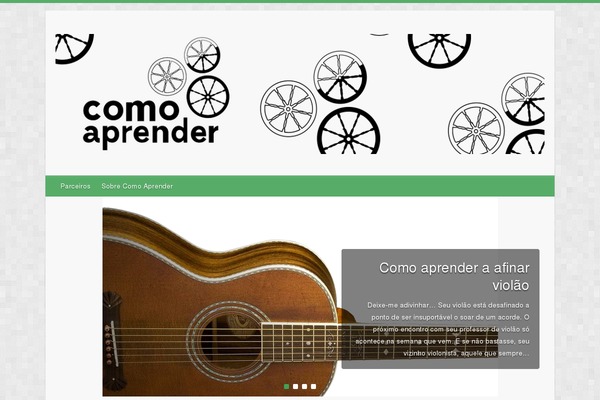 comoaprender.com.br site used Travelify