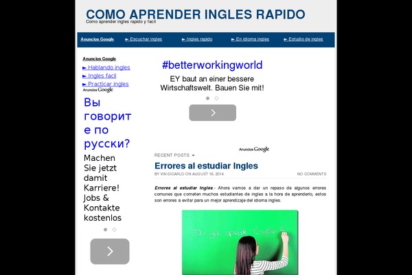comoaprenderinglesrapido.co site used Ultimate Silostorm Pro