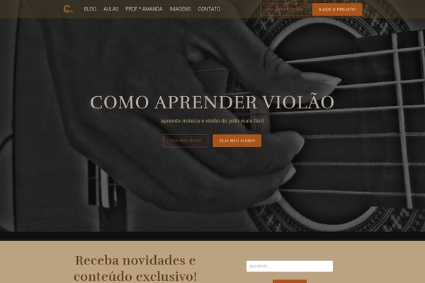 Tesseract theme site design template sample