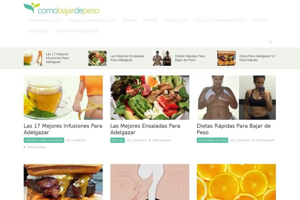 NewsPaper theme site design template sample