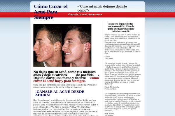 comocurarelacne.com site used Easysalespages