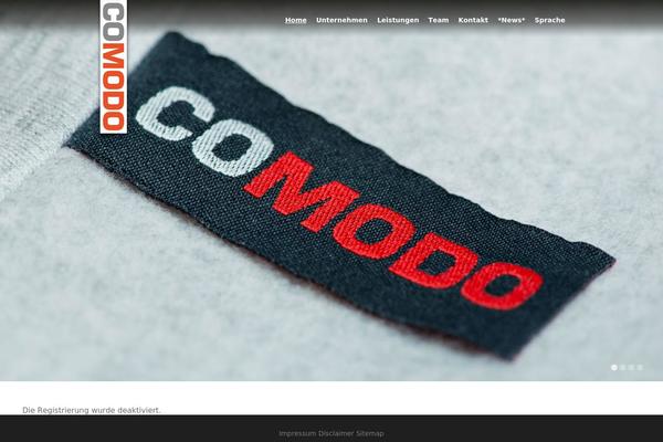 Hayden theme site design template sample
